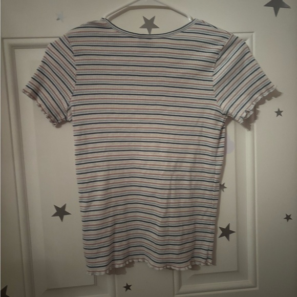 Art Class Fitted Ribbed Tee - Picture 2 of 3